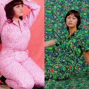 ISO Big Bud Press print coveralls in Small or Medium.
